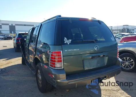2002 Mercury Mountaineer из США, поврежденный, VIN 4M2ZU66K12ZJ39635